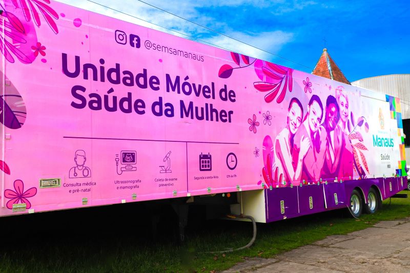 Unidade de Saúde Móvel da mulher em Manaus